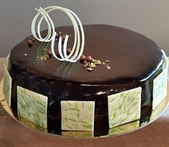 Double Chocolate Birthday Cake