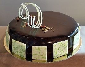Double Chocolate Birthday Cake