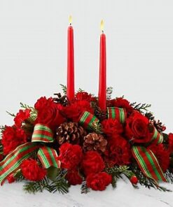 Lights Of The Season Centerpiece