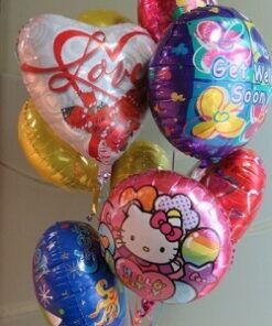 Fancy get well balloons