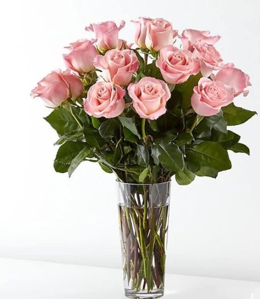 Pink Roses Arrangement