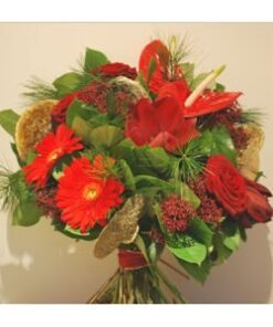 Festive Red Bouquet